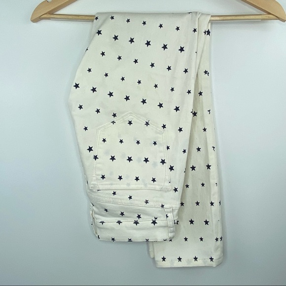 JCREW 8” Rise Toothpick Jeans in Mini Stars - Picture 12 of 12